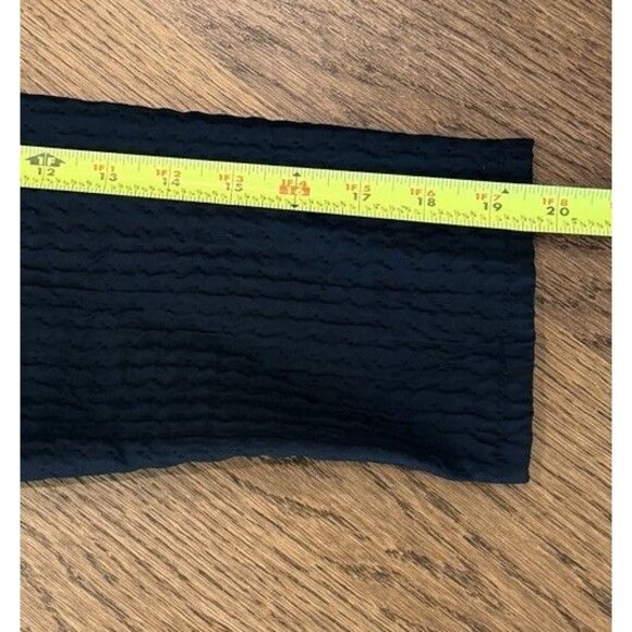 Eileen Fisher Wool Blend Open Front Cardigan Women’s Sz S Black Mandarin Collar - Picture 8 of 9